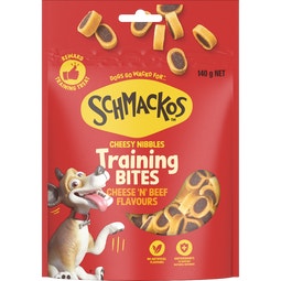 SCHMACKOS™ TASTY BITES CHEESY NIBBLES CHEESE & BEEF FLAVOURS image